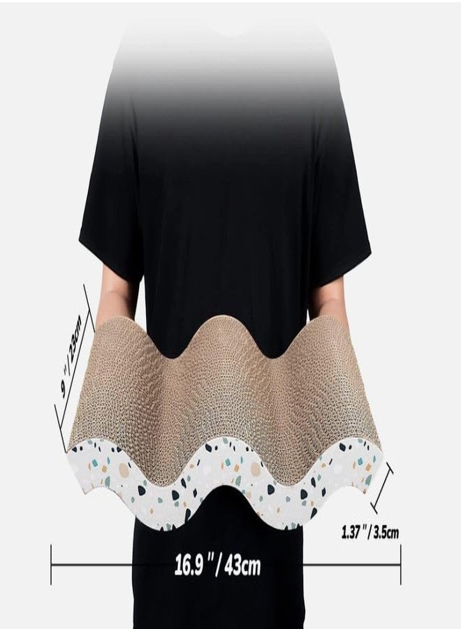 KittuPet Cat Scratching Cardboard Cat Scratch Bed for Indoor Cats Kittens Rest (Pack of 1) - Image 2